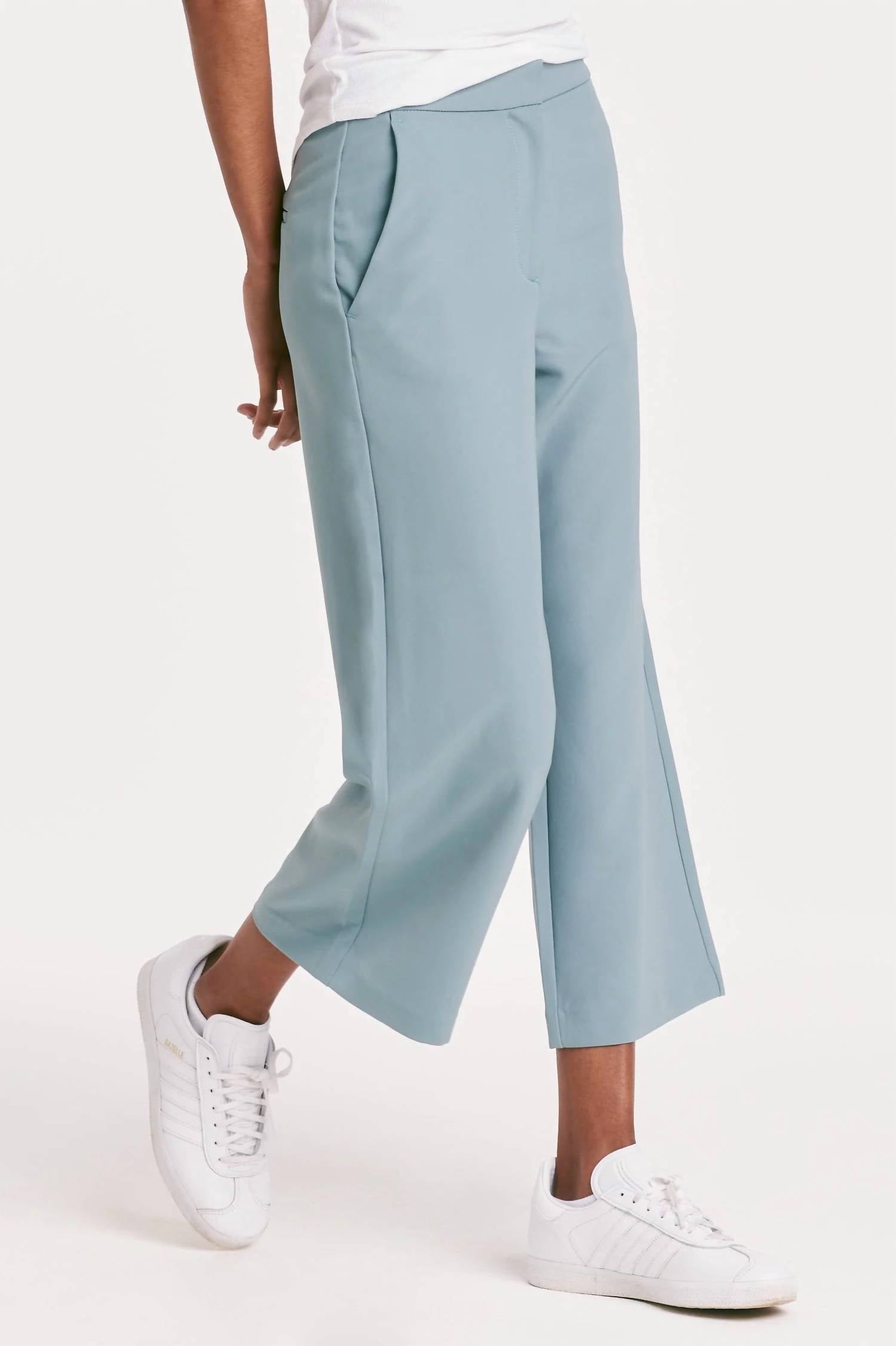 Another Love - Denali High Rise Crop Wide Leg Pant