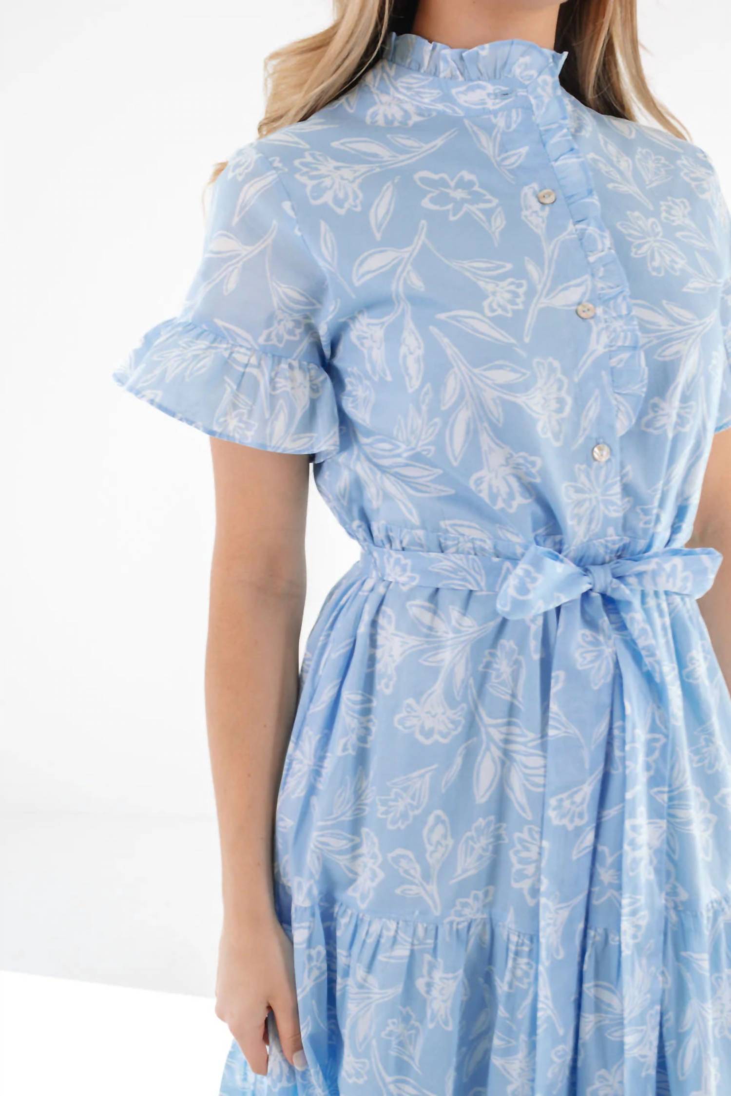 J.Marie - Janey Button Up Midi Dress