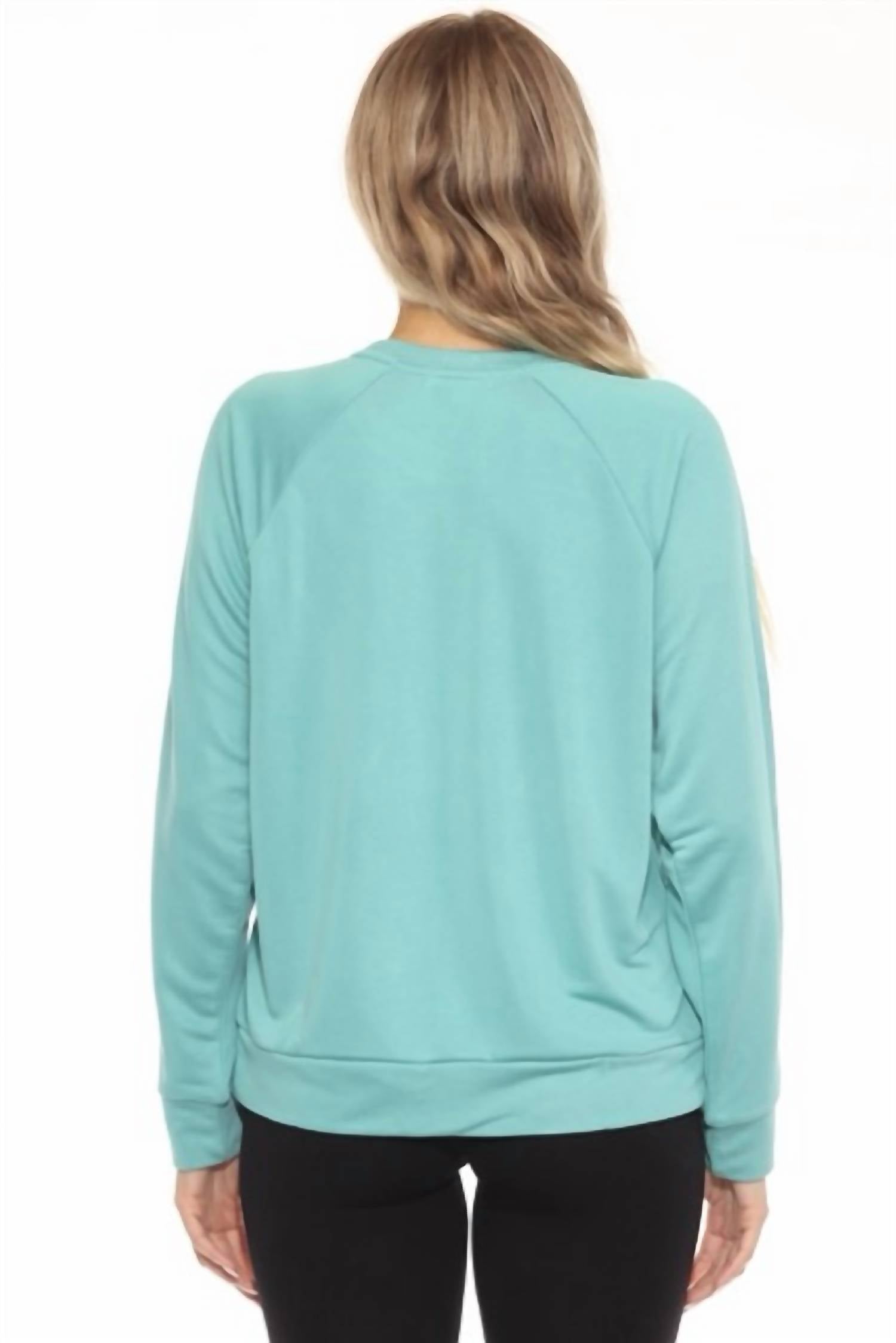 Pj Salvage - Gradient Vibes Long Sleeve Lounge Top