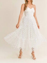 Mable - Ember Butterfly Midi Dress