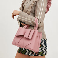 Like Dreams - Women's Jenna Bow Vegan Satchel Crossbody Bag