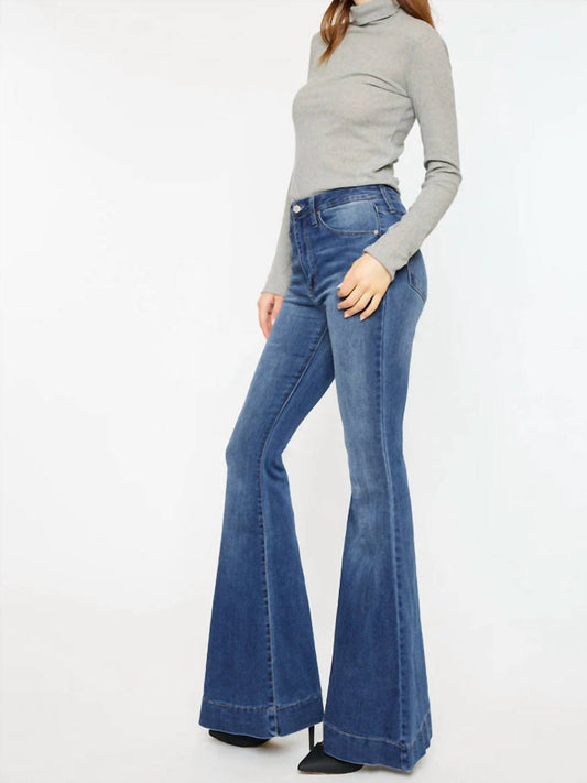 Kancan - Braelynn High Rise Super Flare Jeans