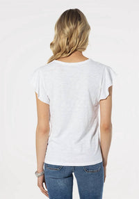 Dylan - Tulsa Ruffle Sleeve Tee