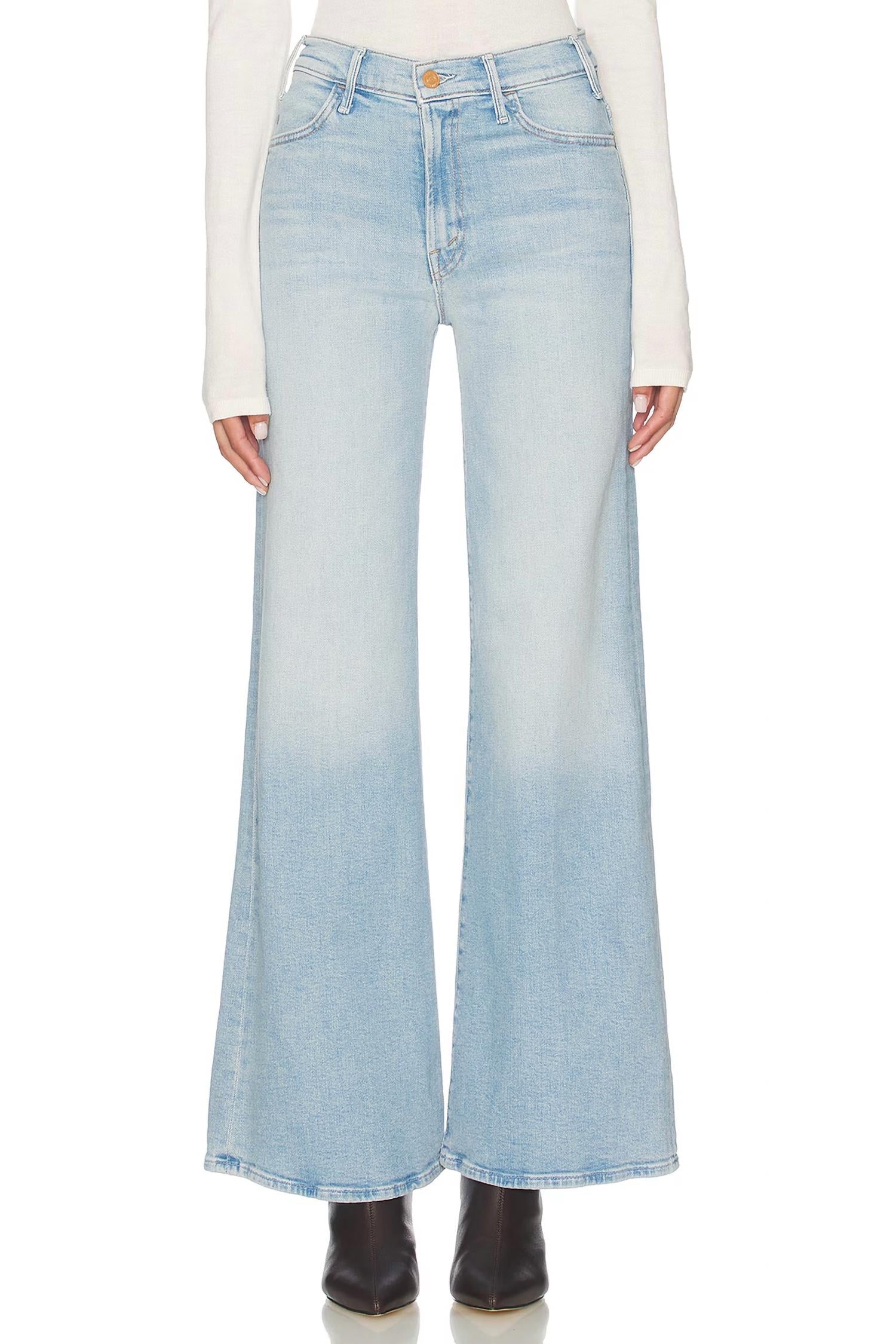 Mother - The Hustler Roller Sneak Jeans