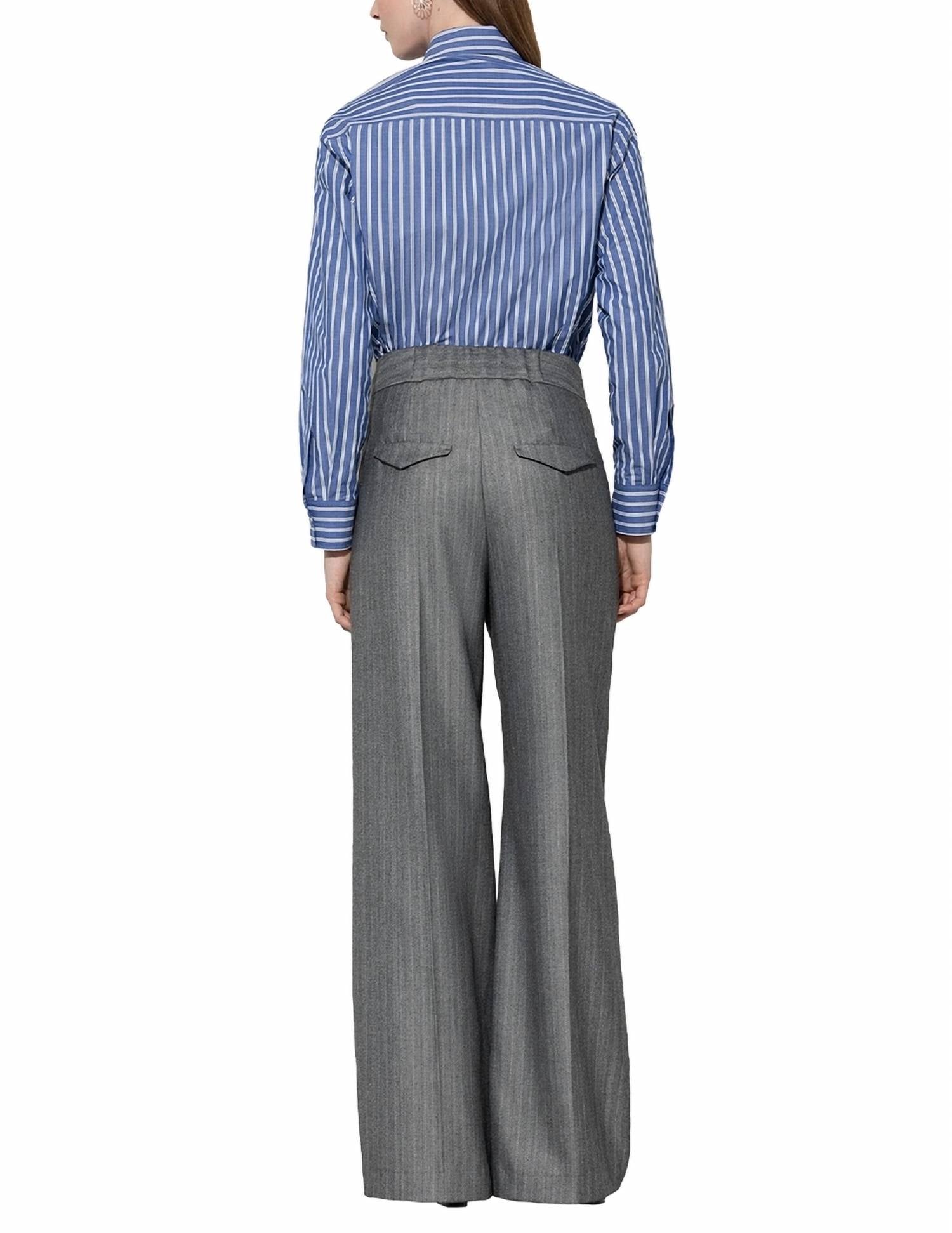 Luisa Cerano - Herringbone Wide-leg Pants