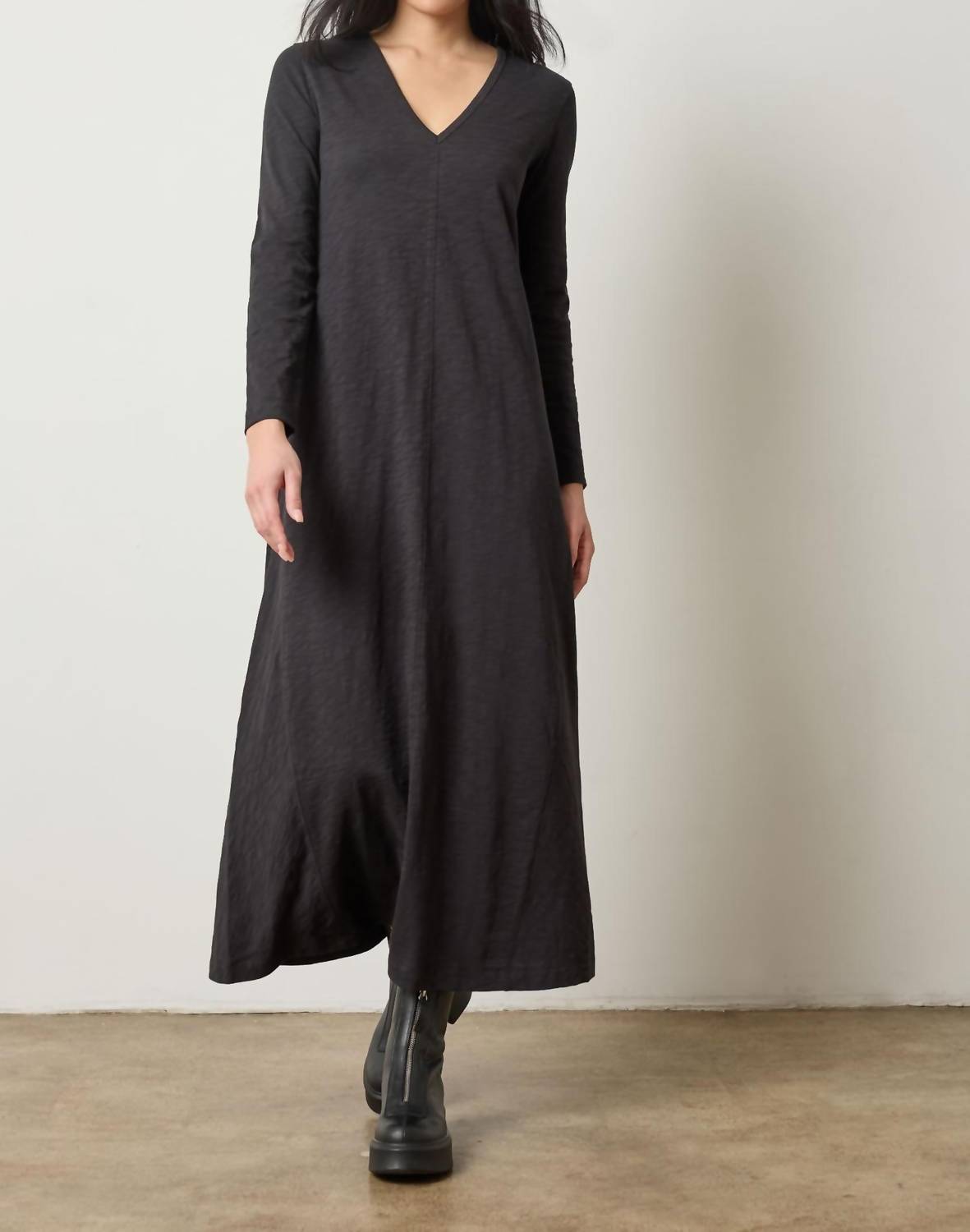 Lilla P - V NECK MAXI DRESS