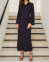 Milio Milano - Twist Front Open Back Dress