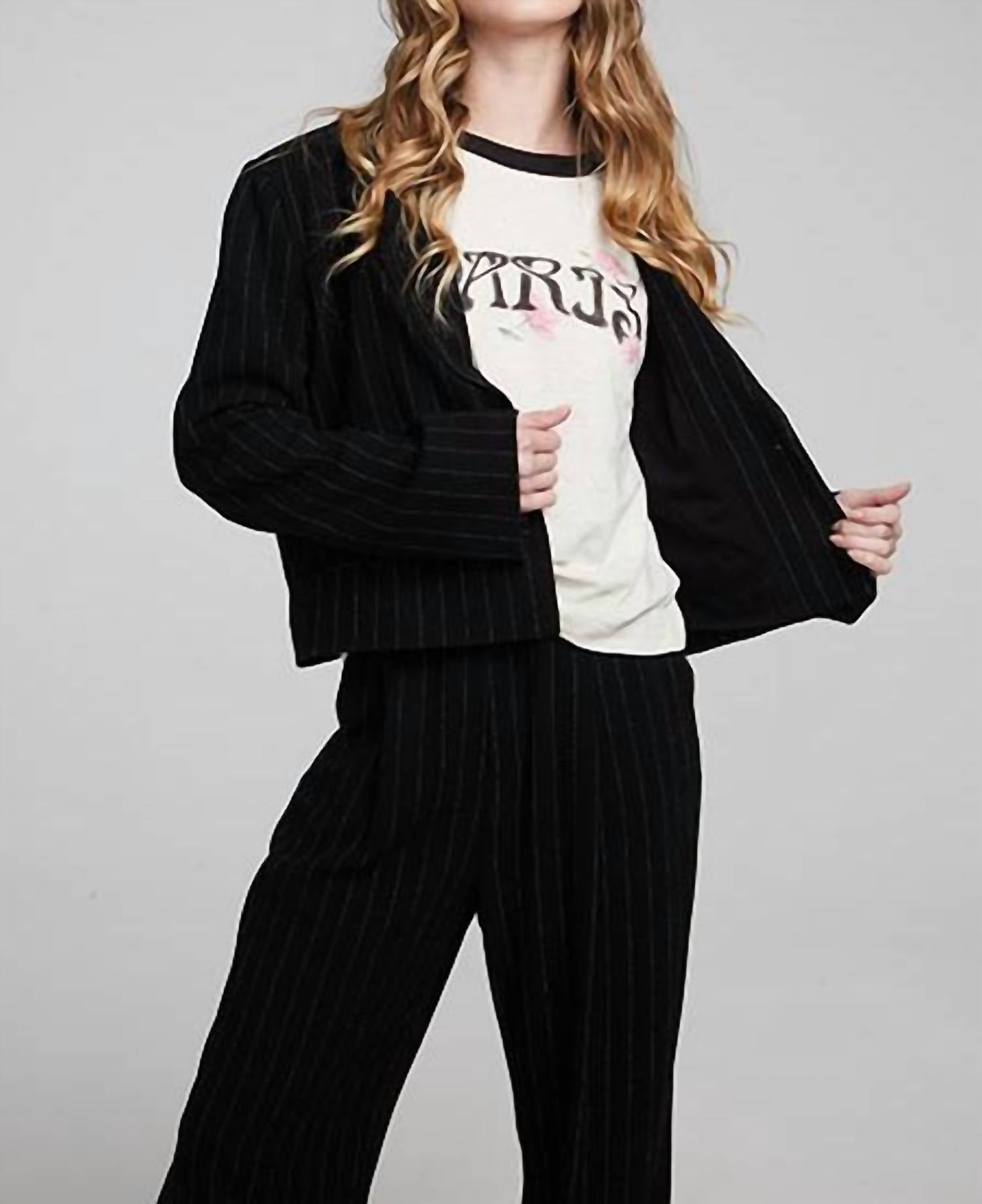 Chaser - Santana Pinstripe Blazer