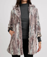 Uncle Frank - Faux Mountain Fox Coat