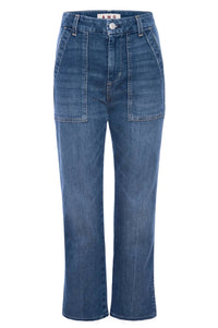 AMO Easy Army Trousers in blue - women's pants