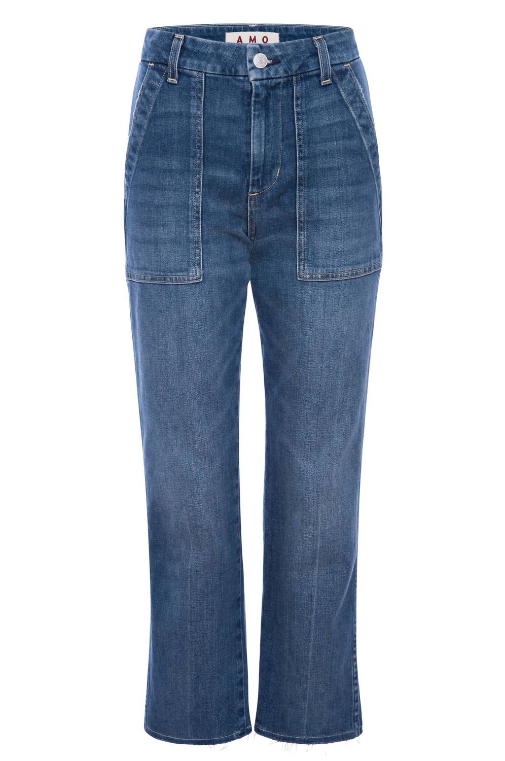 AMO Easy Army Trousers in blue - women's pants