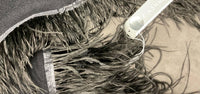 Incashmere - OSTRICH FEATHER WOOL SHAWL