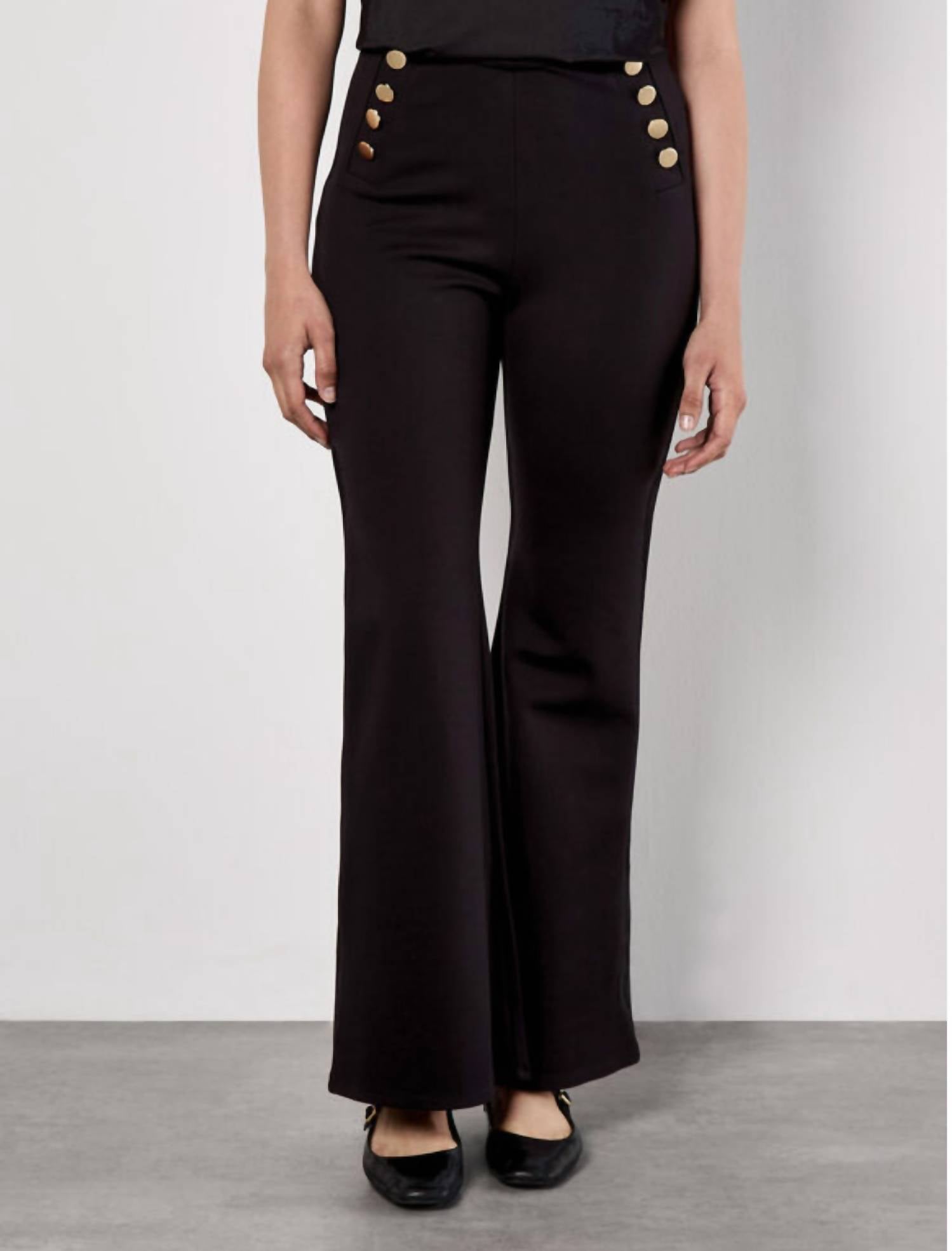 Apricot - stretch flare trouser