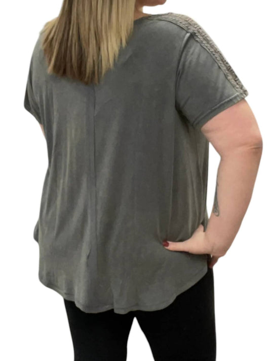 Kori - Crochet Knit Top