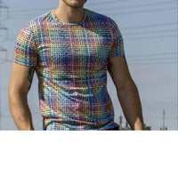 Eight X - Color Print T-shirt