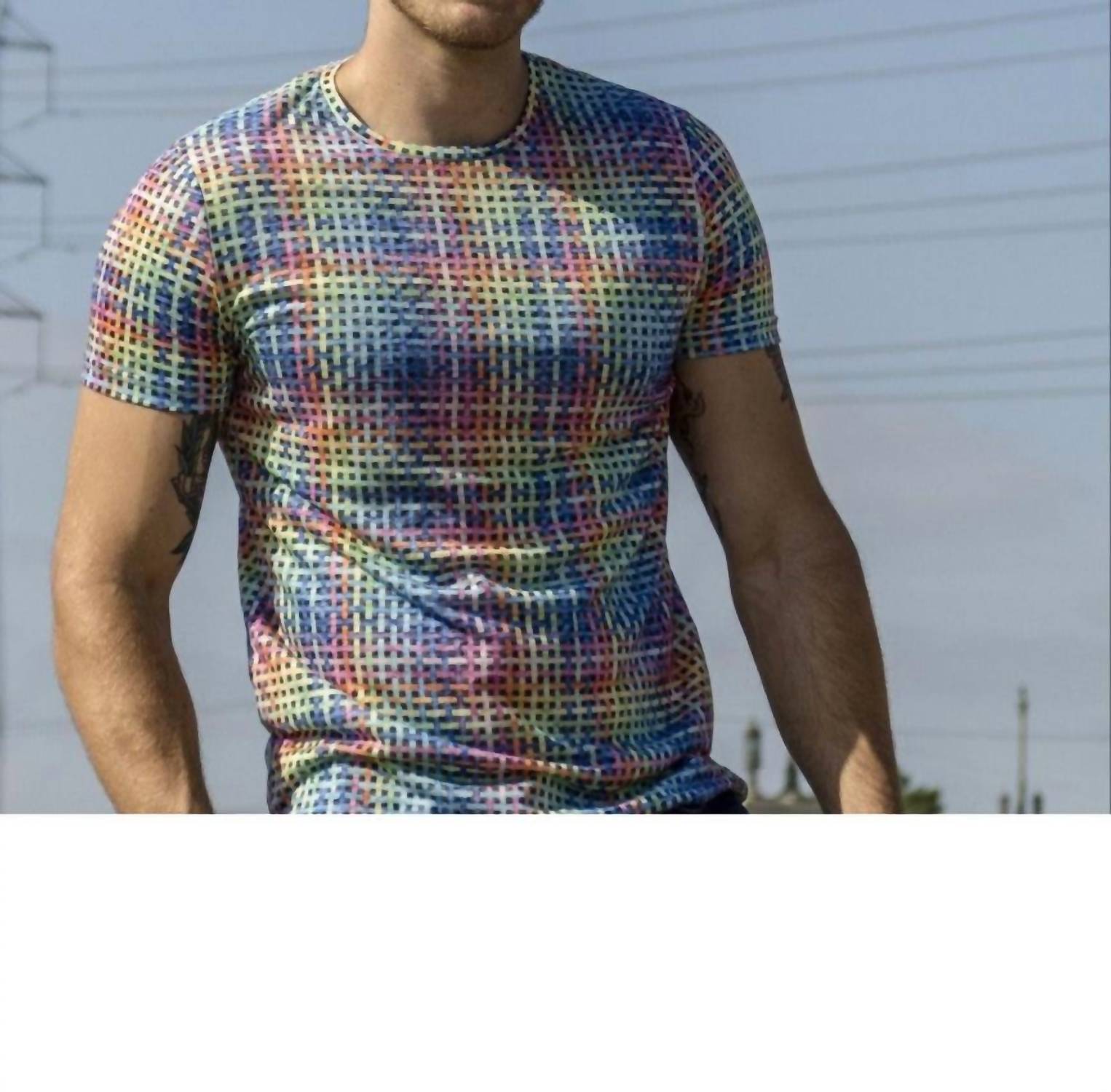 Eight X - Color Print T-shirt