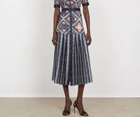 Saloni - Lea Shirt Midi Dress
