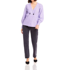 Fifteen Twenty - Lucy Long Sleeve V-neck Cardigan