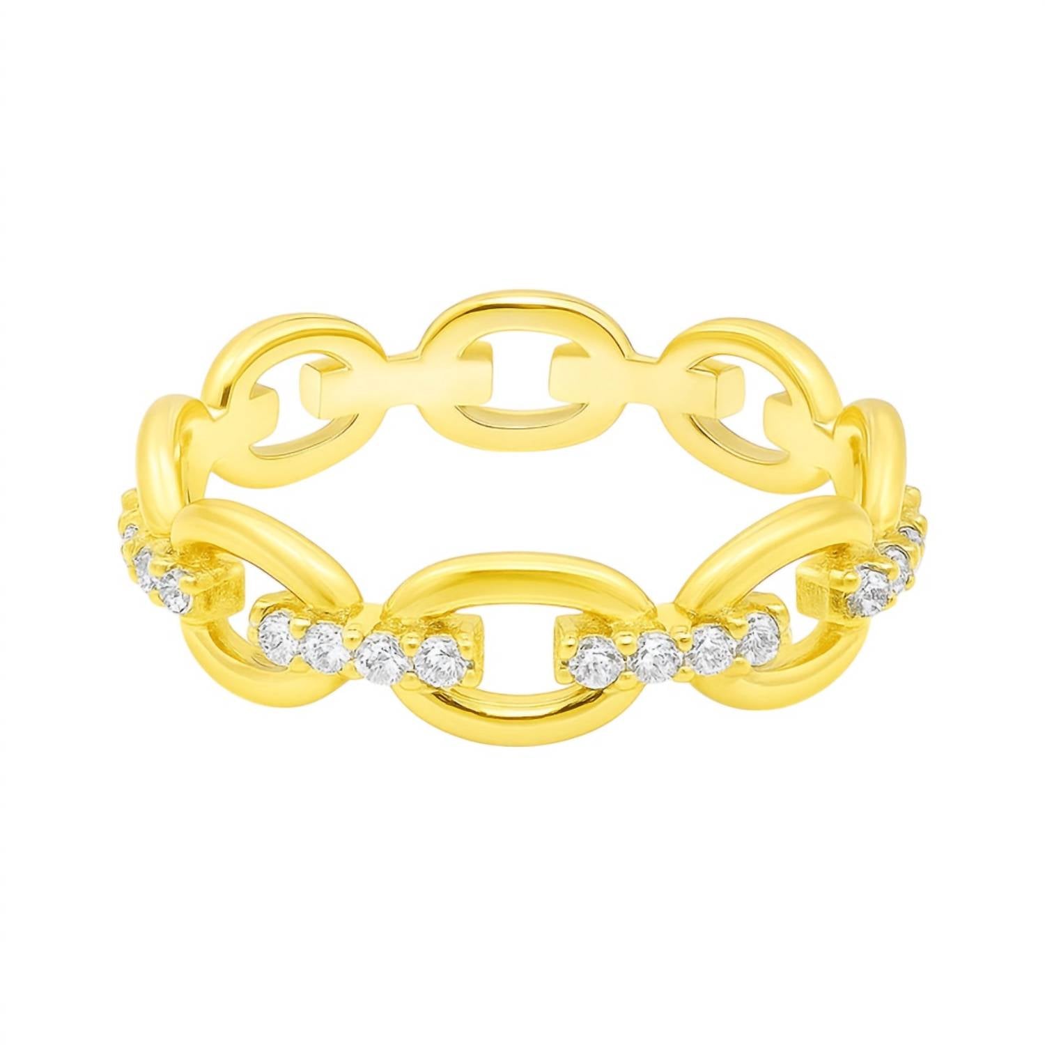 Allyanna Gifts - Women's Moissanite Oval Link Band Bracelet