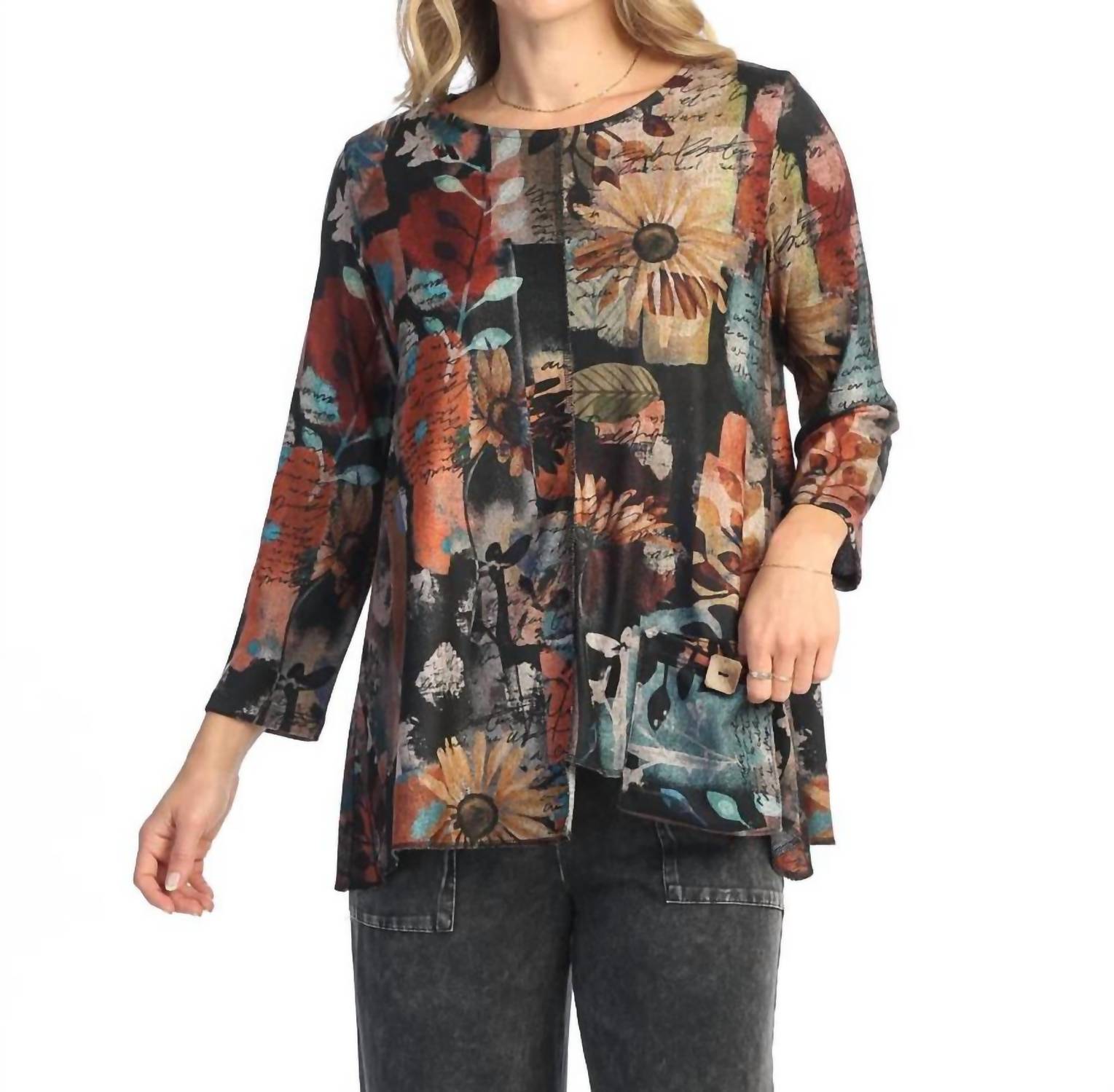 Jess & Jane - Lisa French Brushed Knit Top