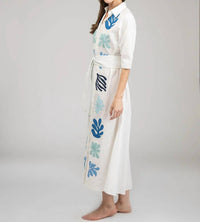 Beau & Ro - Eloise Applique Midi Dress
