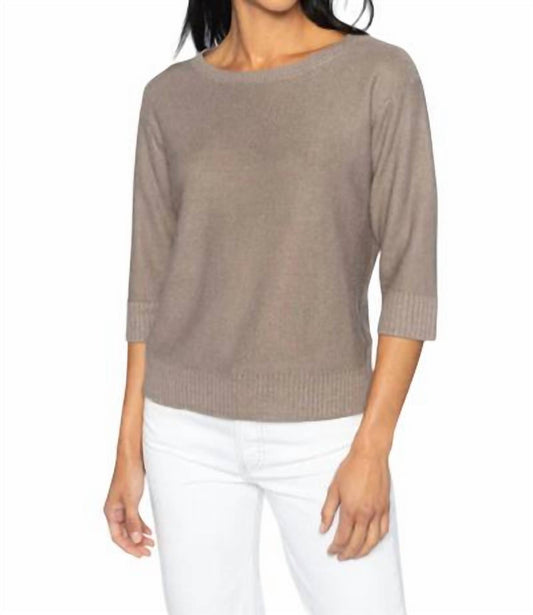 Kinross - Textured Easy Pullover Sweater