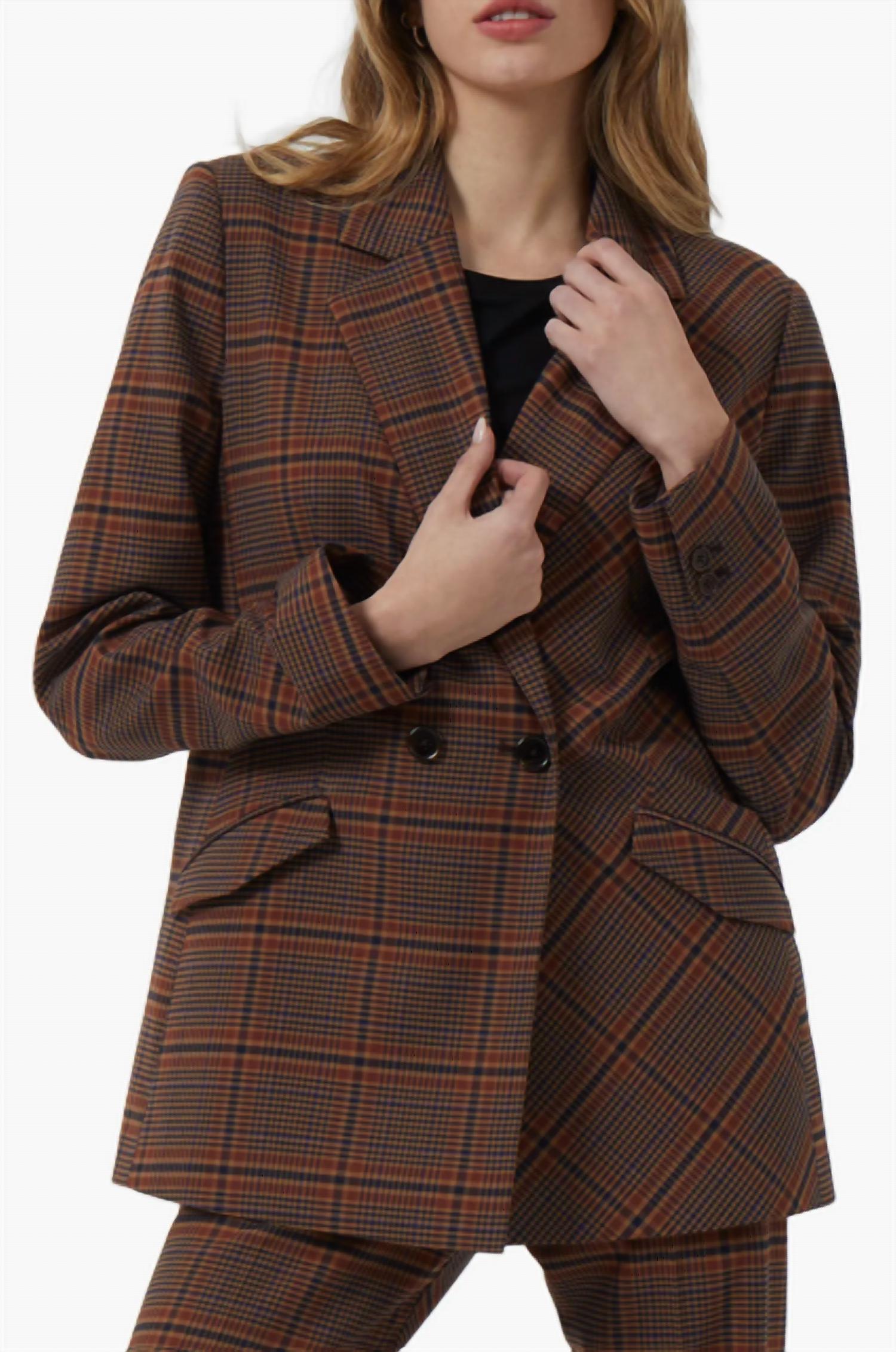 French Connection - Bettina Check Suit Jacket
