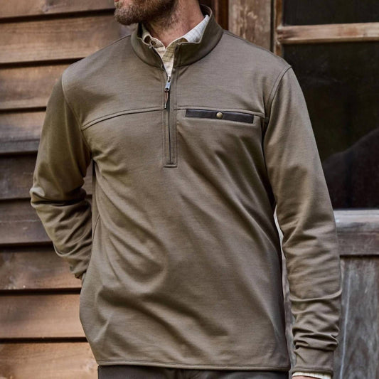 Tom Beckbe - Tucker Fleece Quarter Zip Top