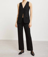 Ottod'Ame - Pinstripes Straight Trousers