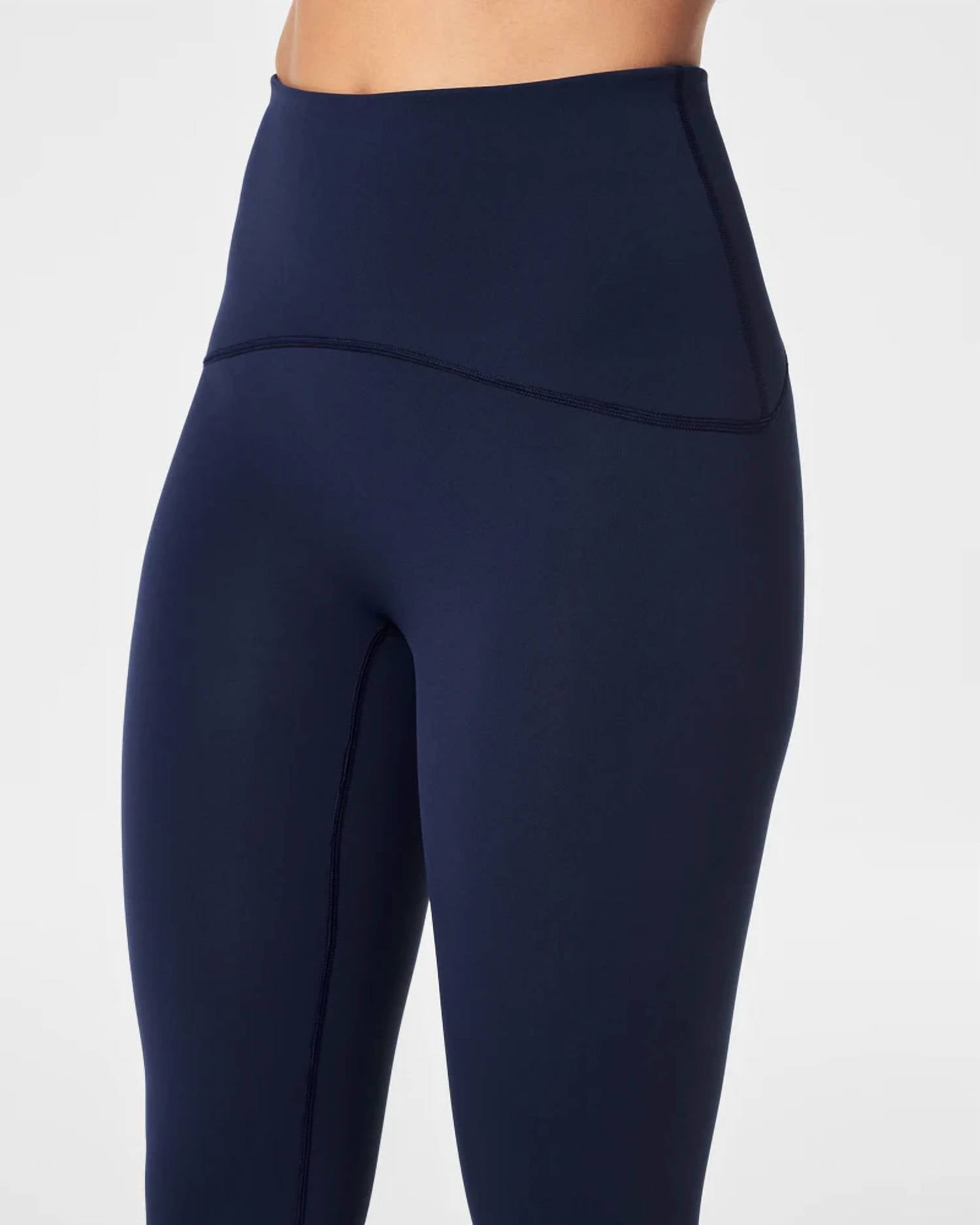 Spanx Body Boost 7/8 Leggings in timeless navy - women's pants - alternate view