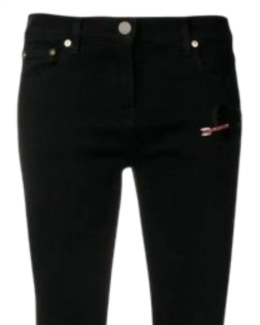 Valentino - Women's 5 Pockets Denim Slim Fit Jeans