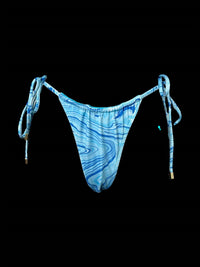 inBodi Swim The Key Largo String Bottom in blue - women's swimwear - view 5