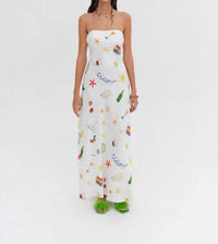 Lil Lemons By For Love And Lemons - Carla Maxi Dress