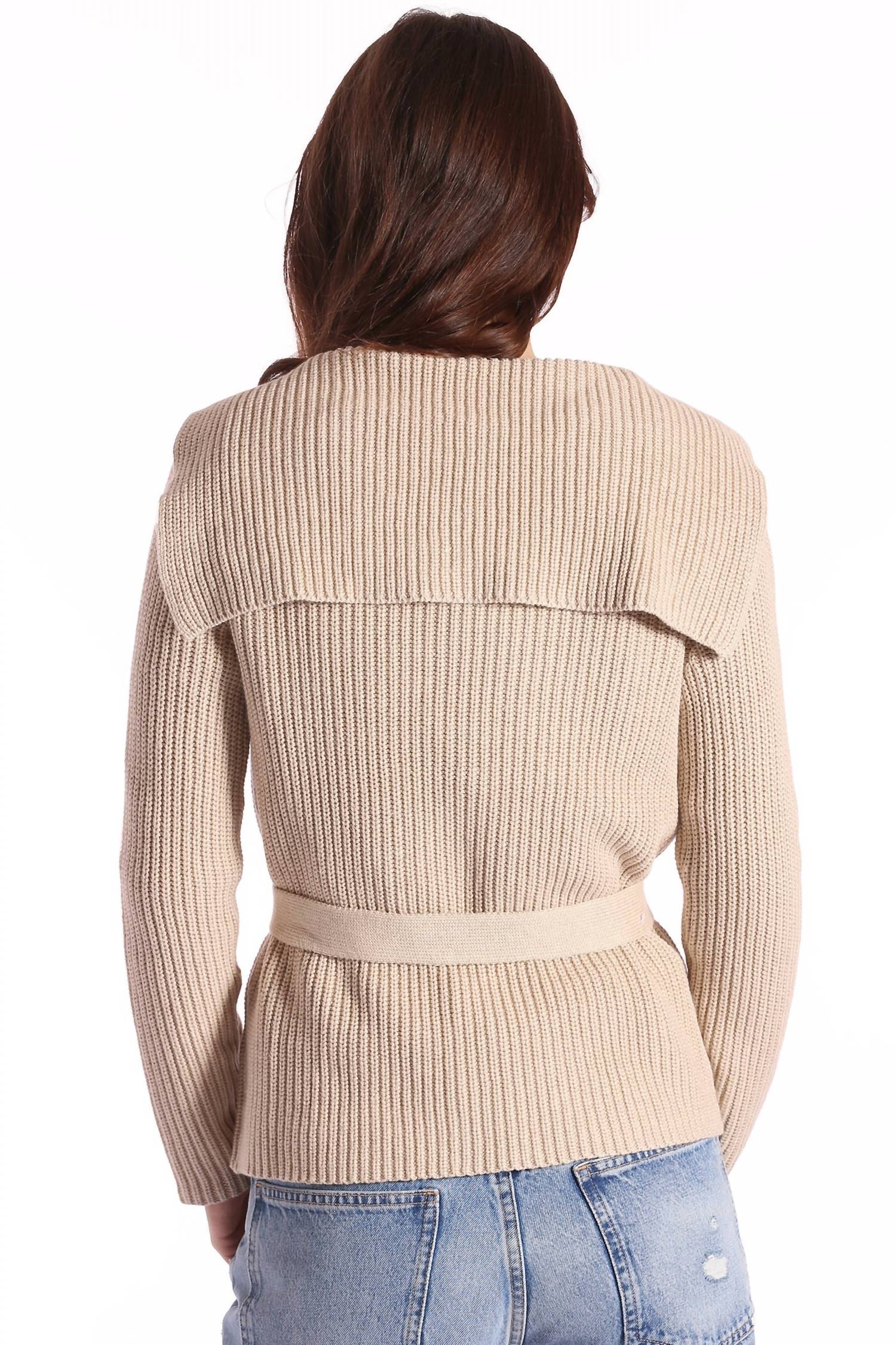 Minnie Rose - Shaker Cotton Blend Cardigan