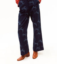 CAROLINA K Zaino Jeans in denim horses - women's jeans