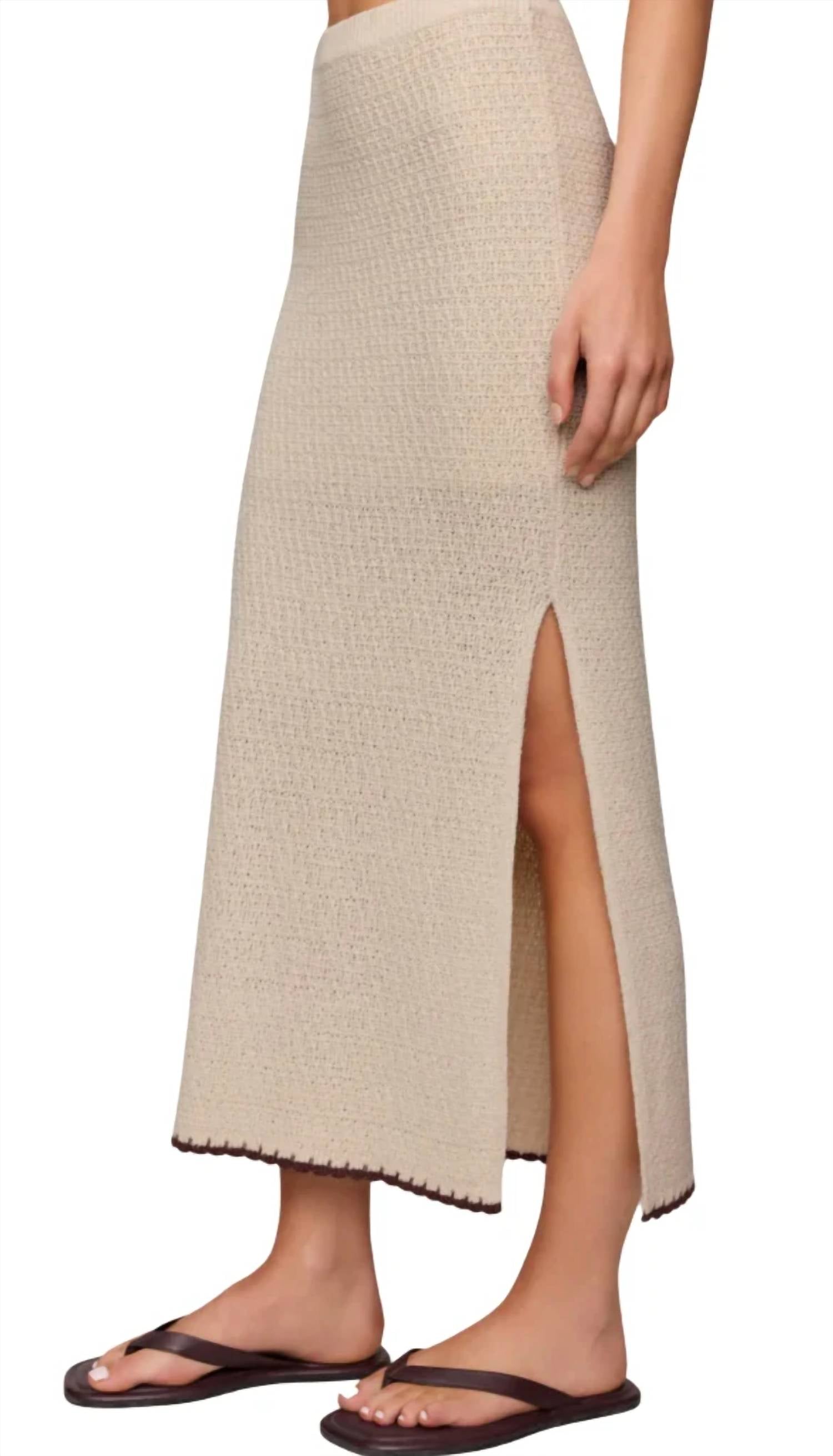 Z Supply - Boucle Midi Knit Skirt