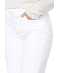 Paige - Leenah Ankle Exposed Button Fly Jean