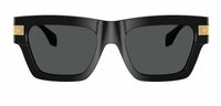 Versace - Full Rim Rectangular Non Polarized Sunglasses 4464 - Gb1 - 87