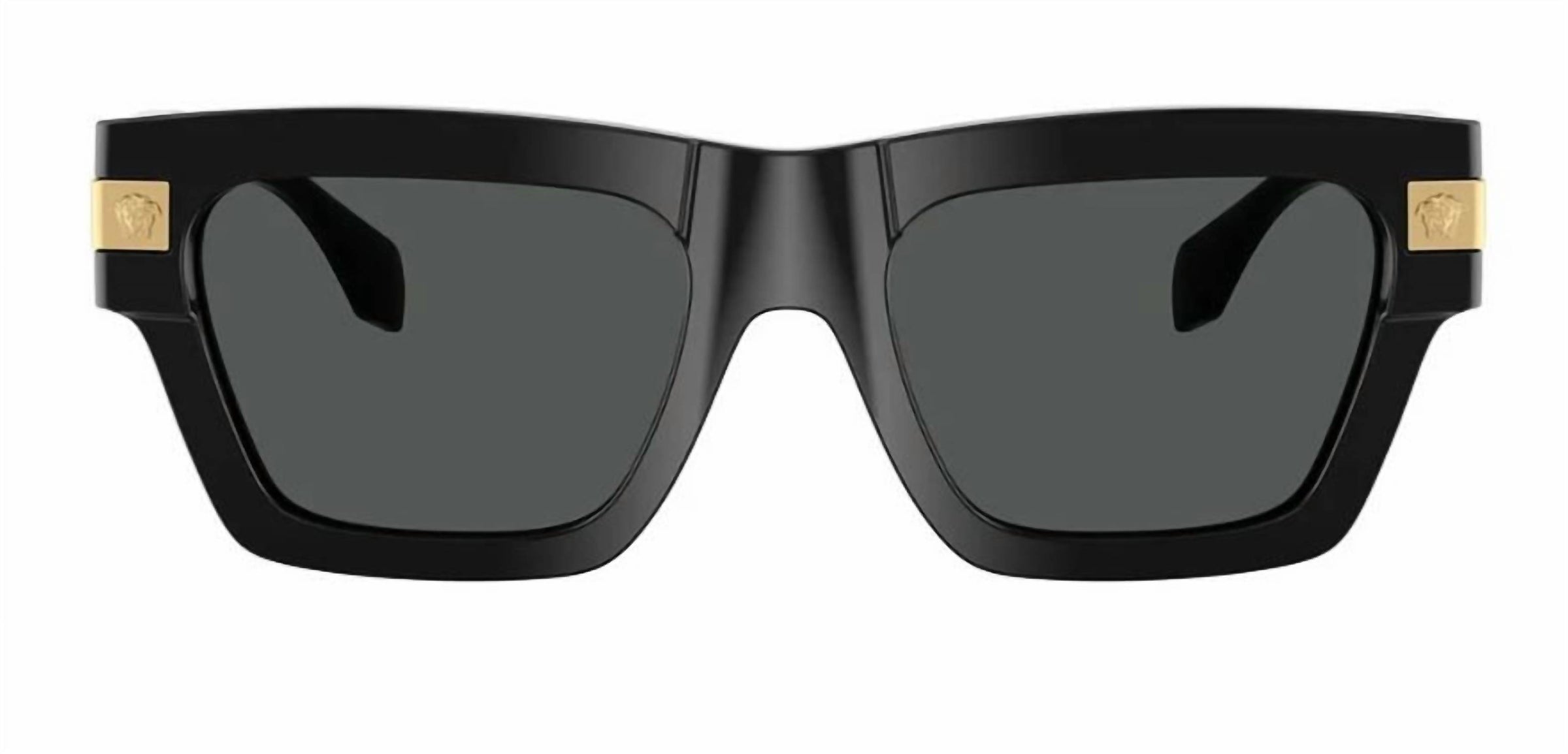 Versace - Full Rim Rectangular Non Polarized Sunglasses 4464 - Gb1 - 87
