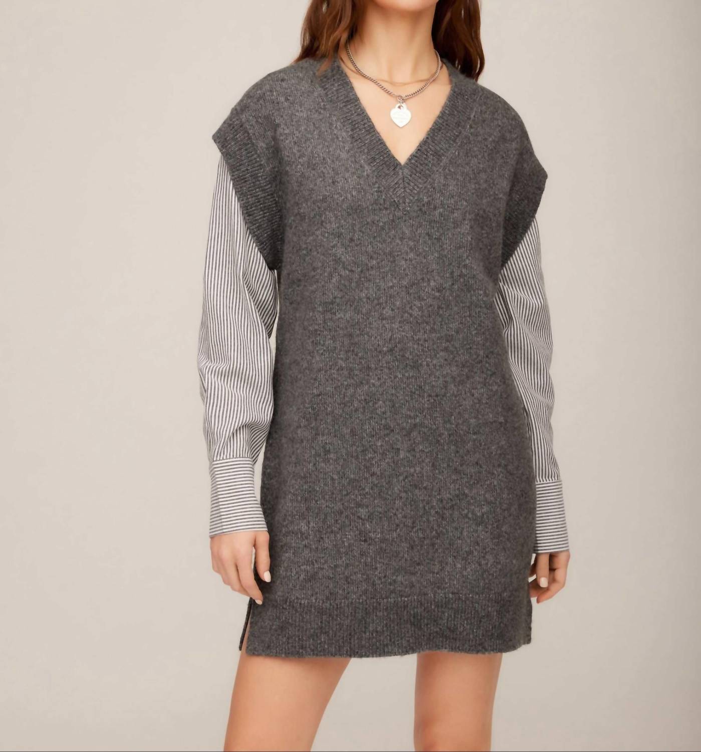 Fifteen Twenty - Sally Mixed Media Dress