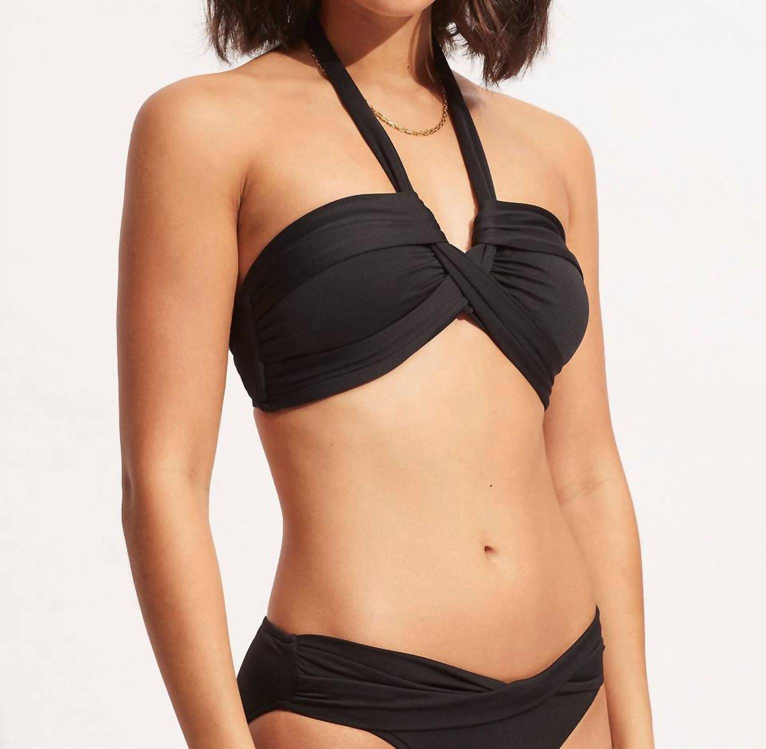 Seafolly - Halter Bandeau Bikini Top