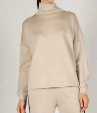 P.Cill - Mock Neck Scuba Sweatshirt