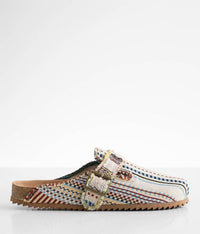 Very G - Women's Serape Basket Clog Shoes