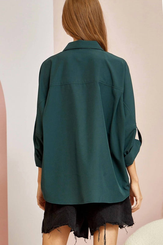 Andree By Unit - Takes Time Relaxed Button Down Shirt