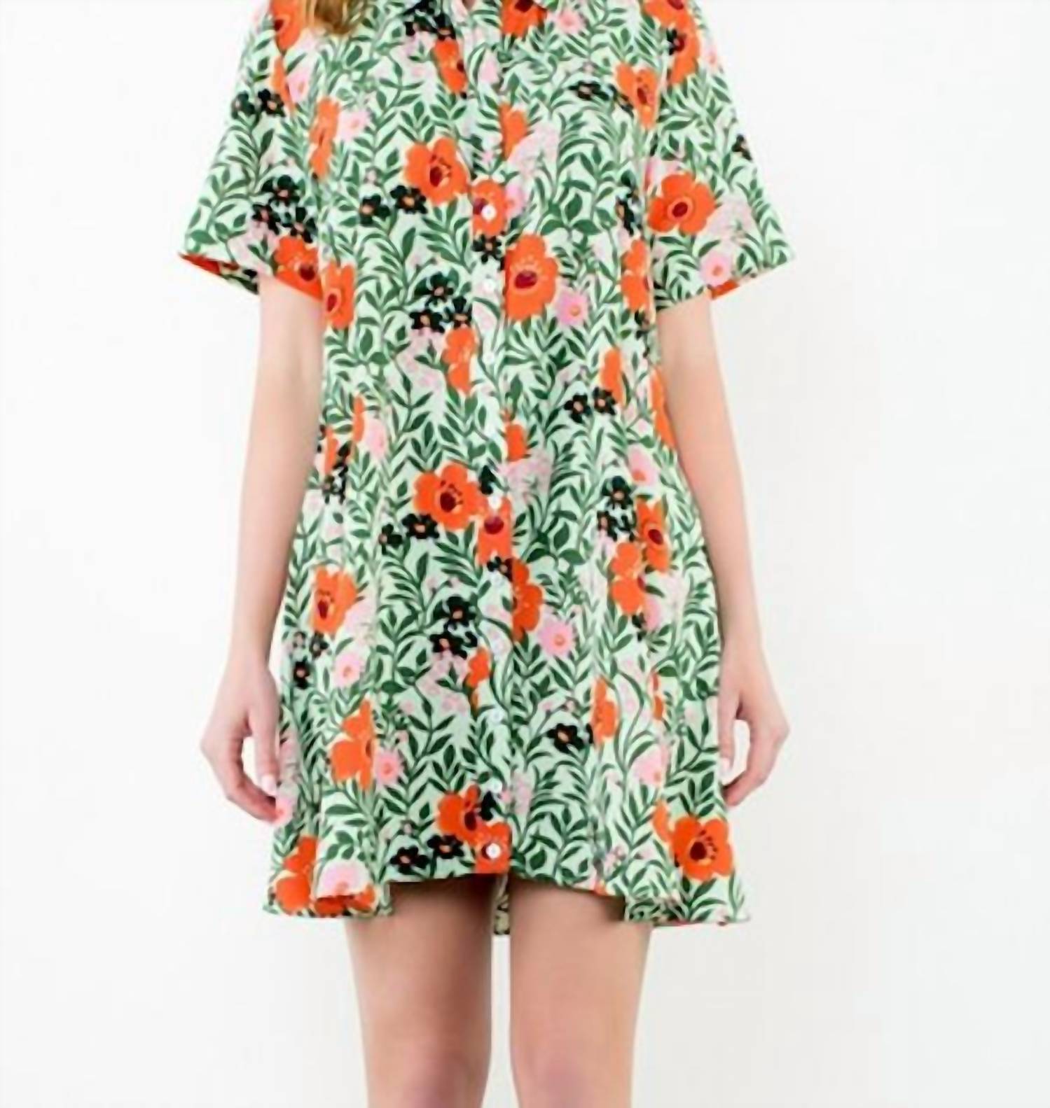 Thml - Floral Shirt Dress