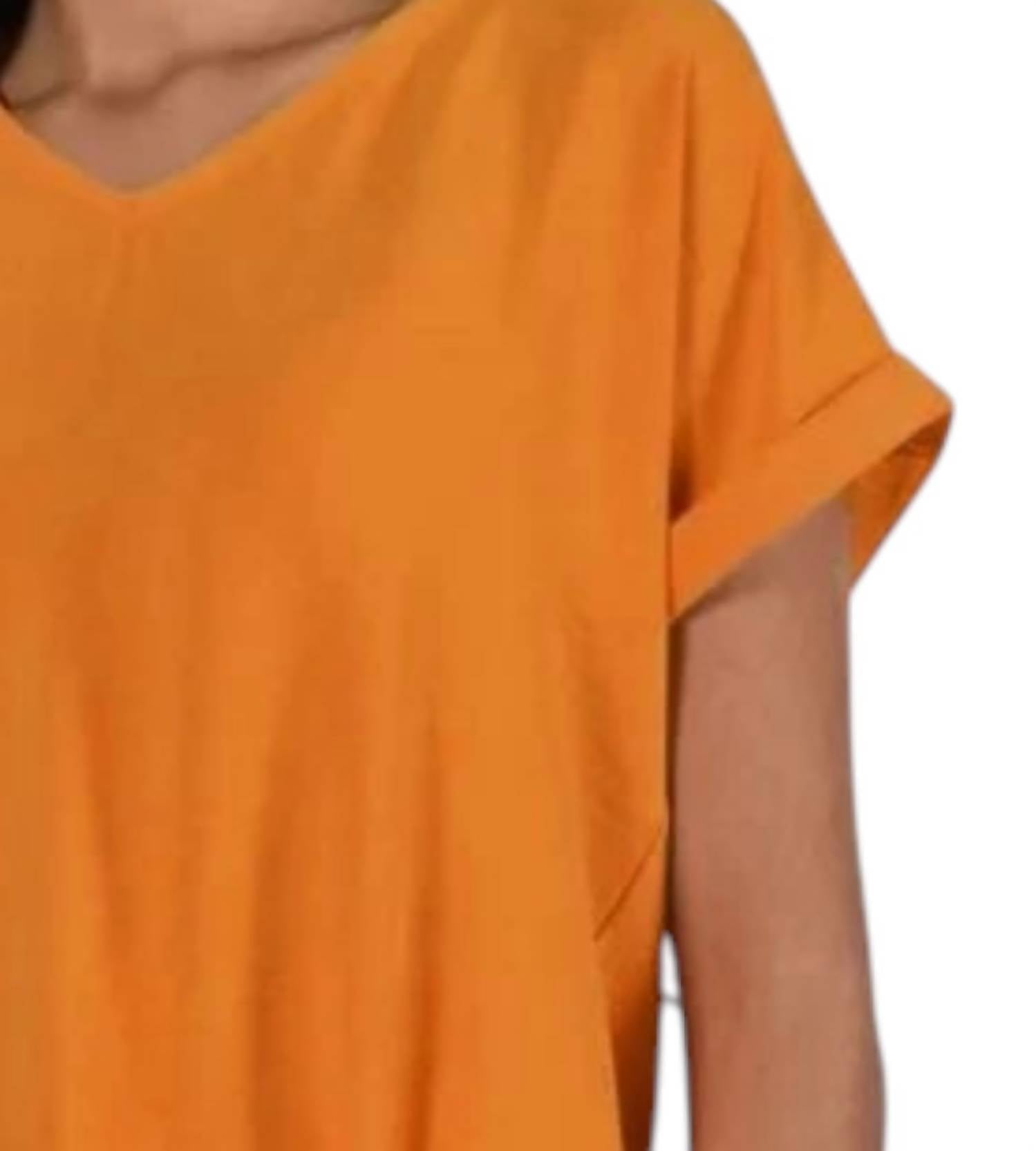 Frank Lyman - Obelia V Neck Tie Front Top