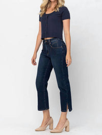 Judy Blue - Center Stage High Rise Cropped Denim Jeans