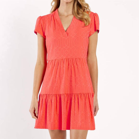 Jude Connally - Ginger Jacquard Mini Dress