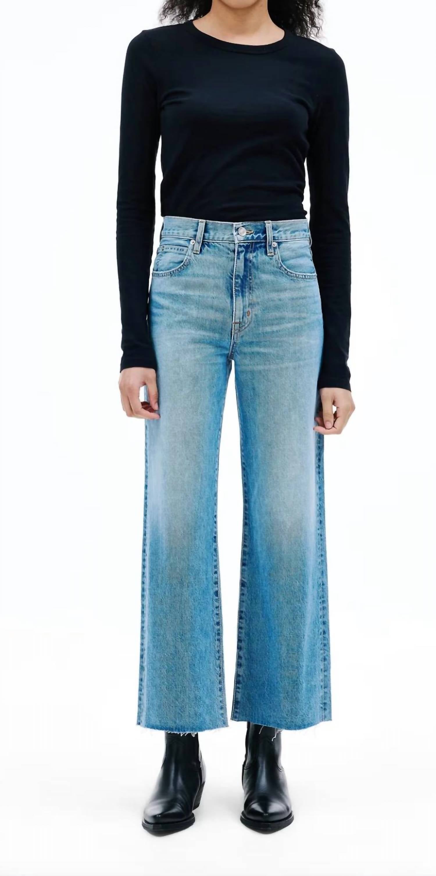 Slvrlake - Grace Hit The Road Crop Jeans