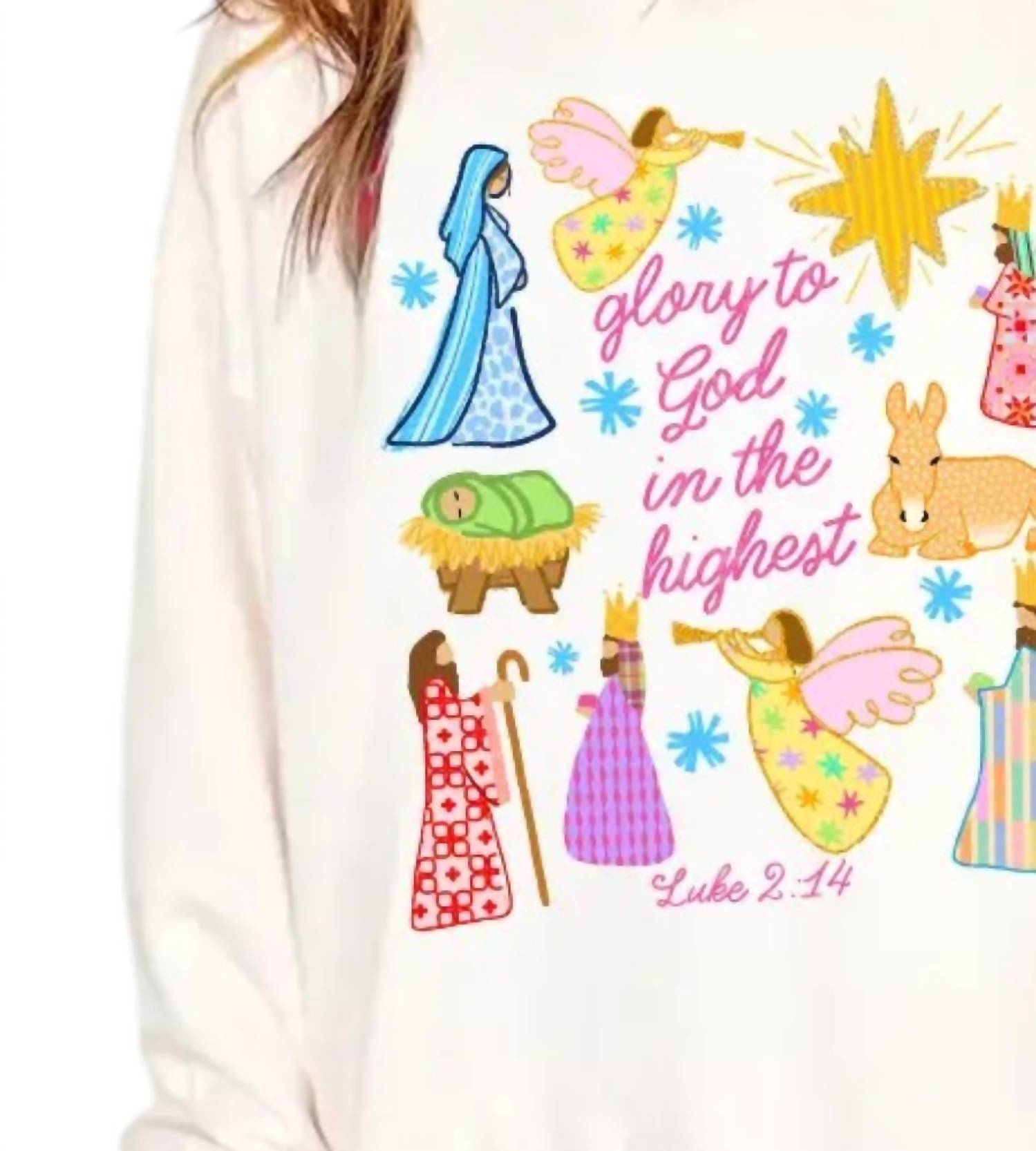 Poppy & Pine - Glory To God In The Highest Sweatshirt